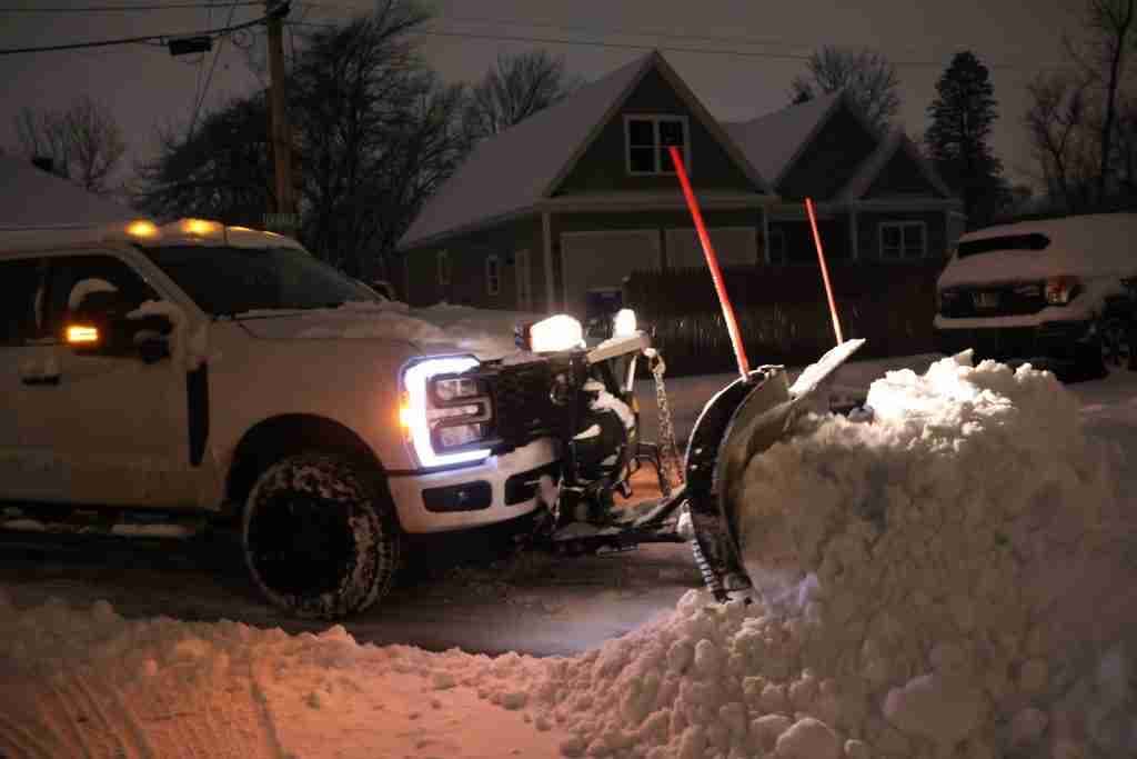 Community Snow Plowing Program in Southern Maine