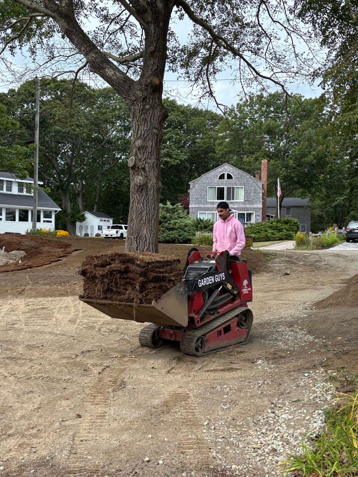 Hardscape and patio work