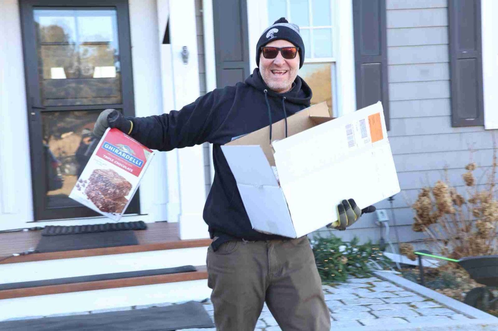 Food drive donations