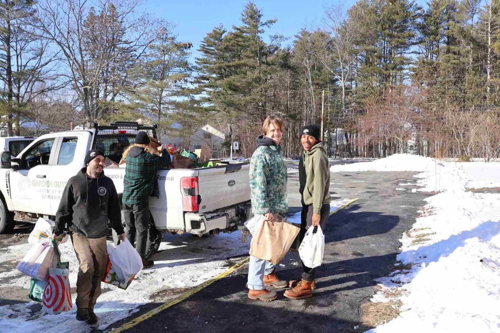 Garden Guys annual food drive for the Southern Maine community