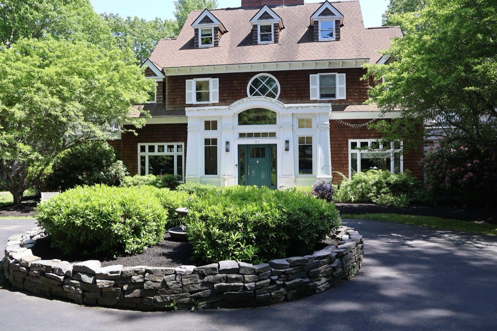 Custom residential landscape design in Portland, Maine