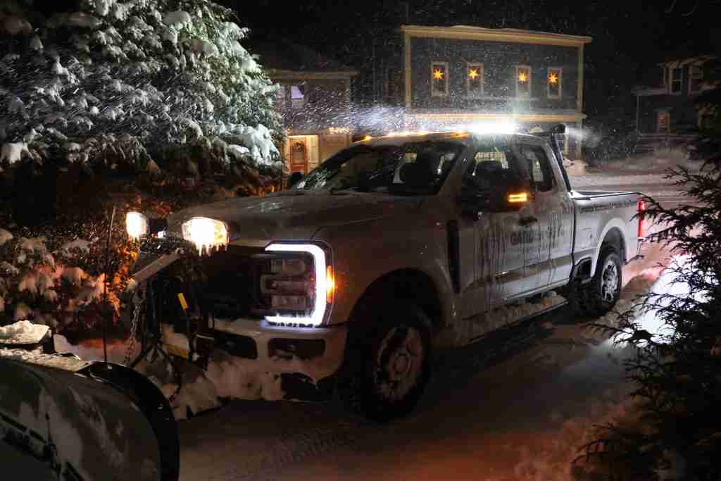 snow load shrub protection Maine