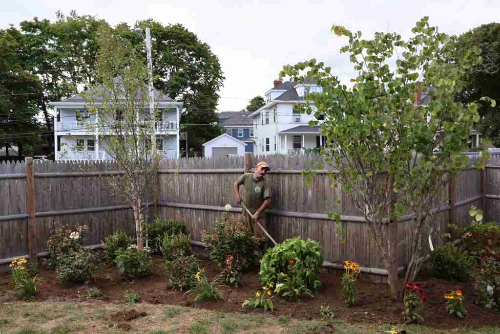 phased outdoor living project Maine