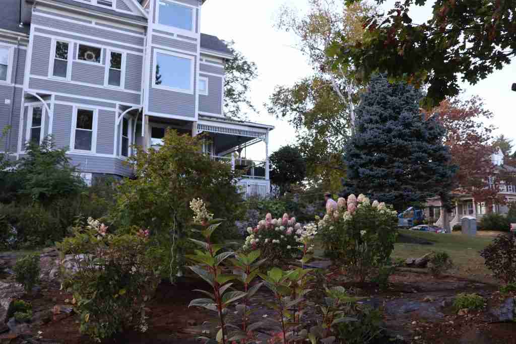 landscape layout planning Maine