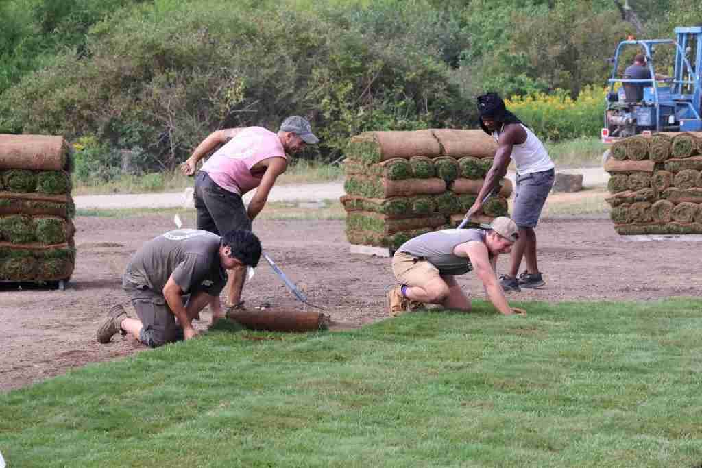 landscape contractor scheduling Maine