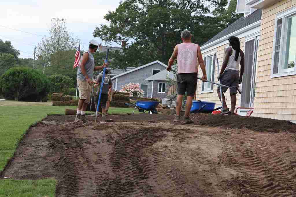 residential sod installation Maine
