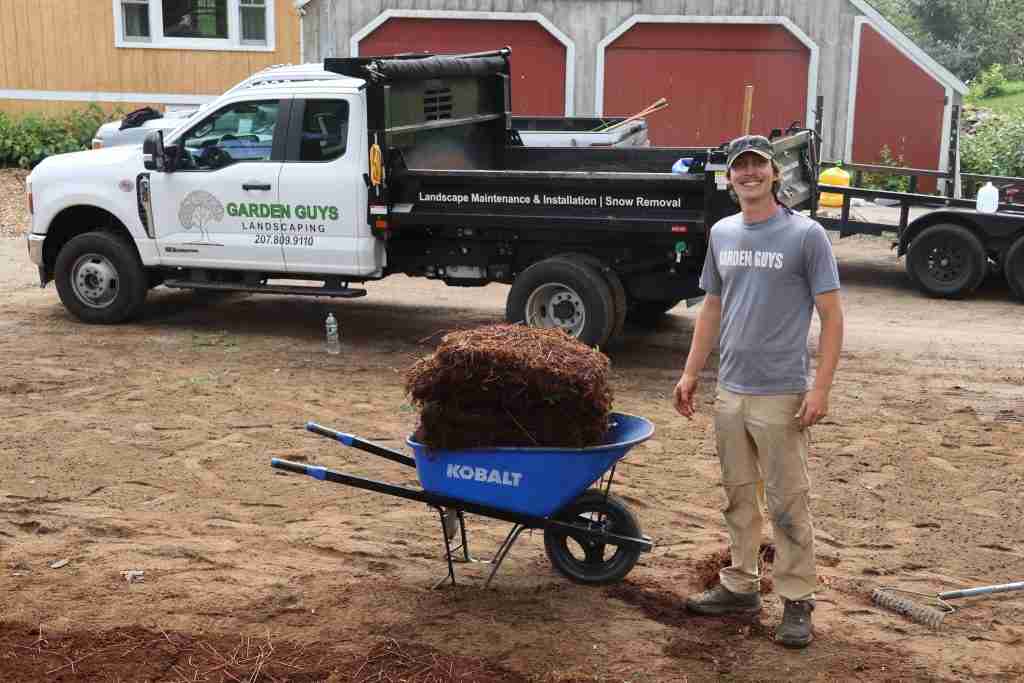 landscape project built in phases